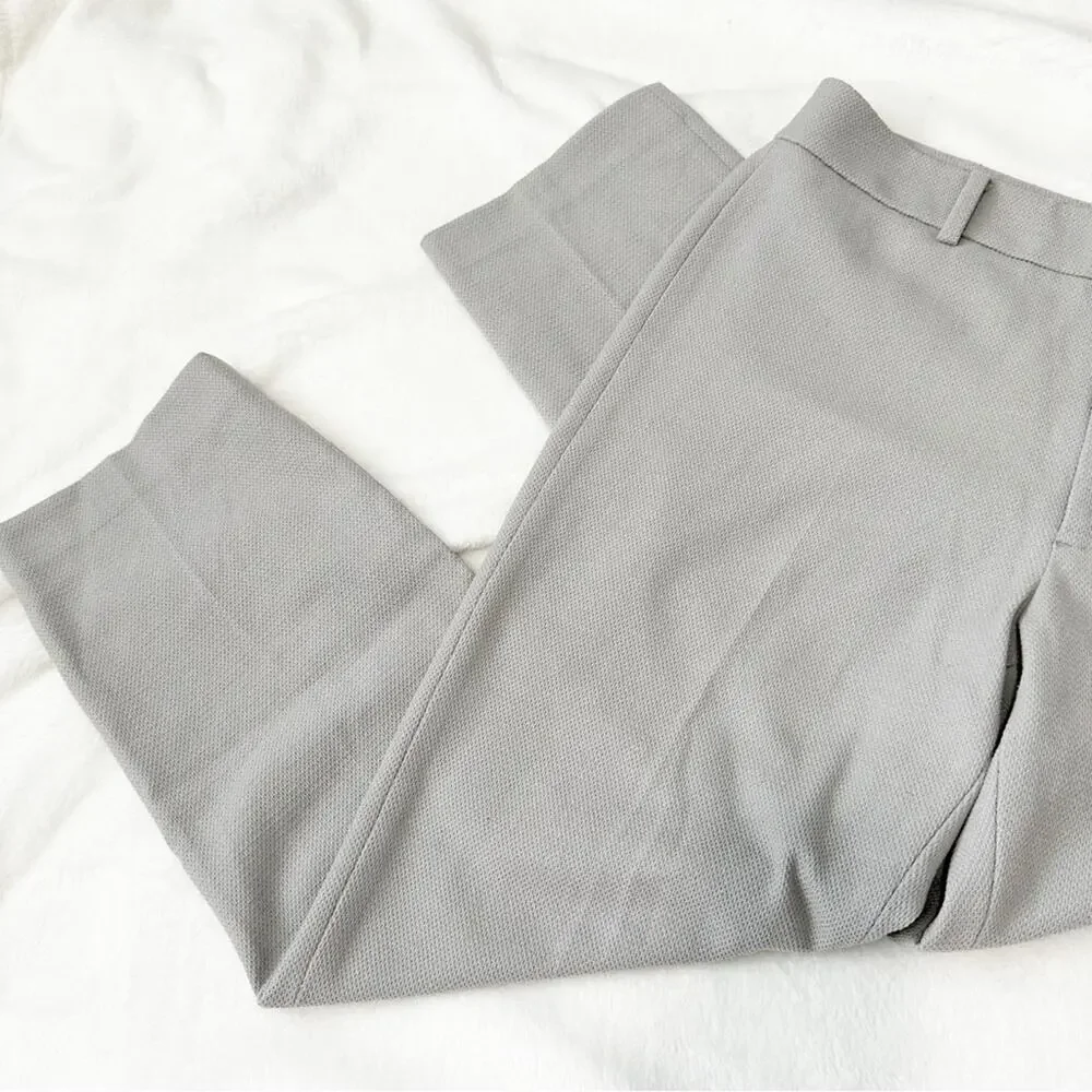 Club Monaco gray trousers ankle size 10 classic business casual